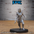 #6721 - Figurine Wight Warrior en résine pour JDR
