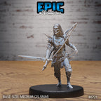 #6721 - Figurine Wight Warrior en résine pour JDR