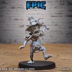 #6781 - Figurine Jungle Goblin Attack en résine pour JDR