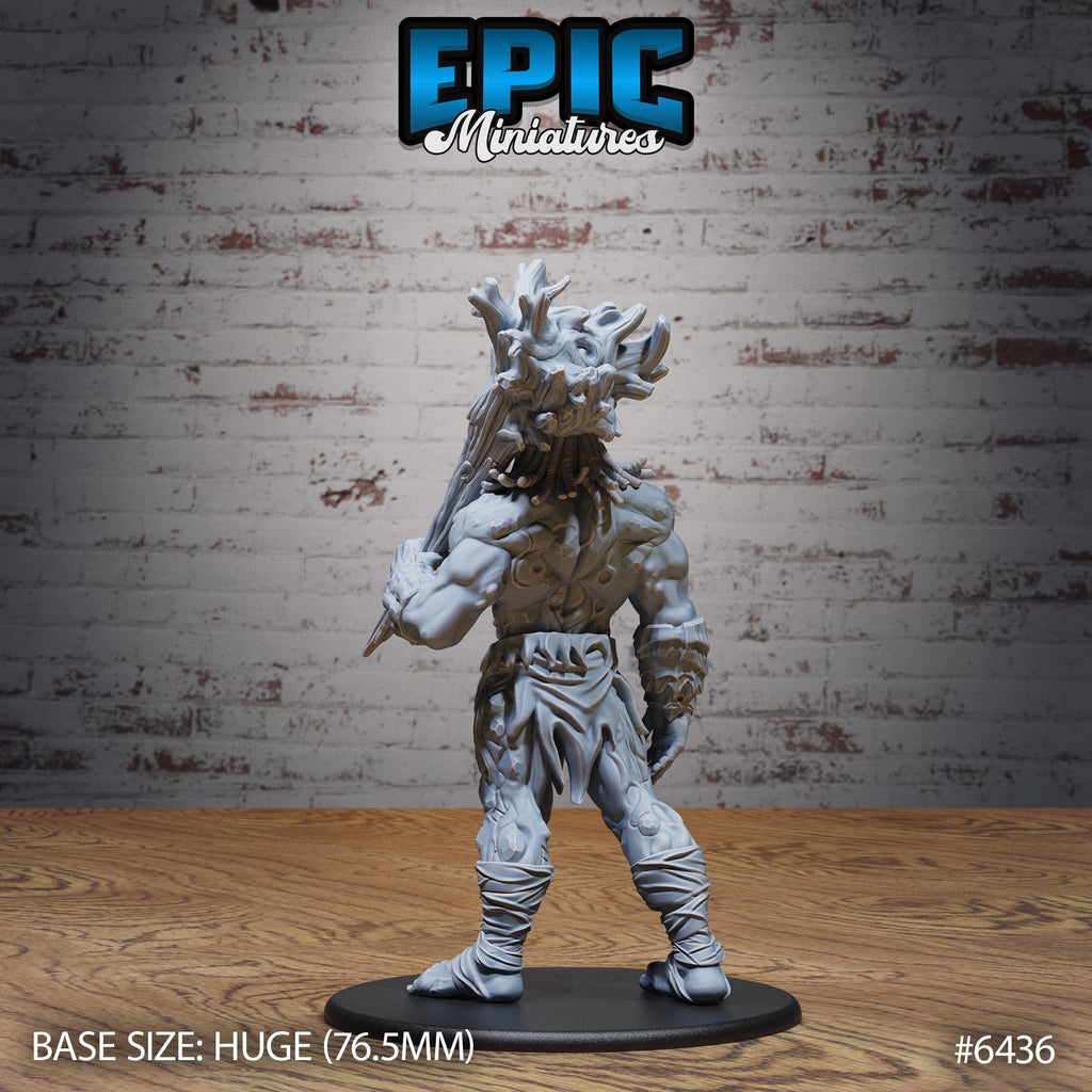Figurine JDR Primal Giant pour jeu de rôle - Imprimée en résine - Échelle 32mm - Epic Miniature