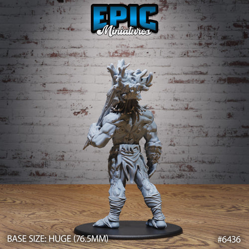 Figurine JDR Primal Giant pour jeu de rôle - Imprimée en résine - Échelle 32mm - Epic Miniature