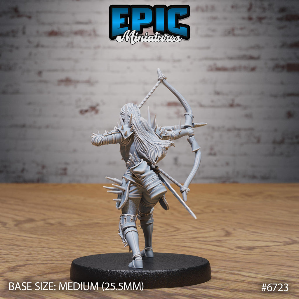 #6723 - Figurine Wight Warrior Attack en résine pour JDR