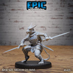 #6435 - Figurine Kobold Vagabond Swords en résine pour JDR