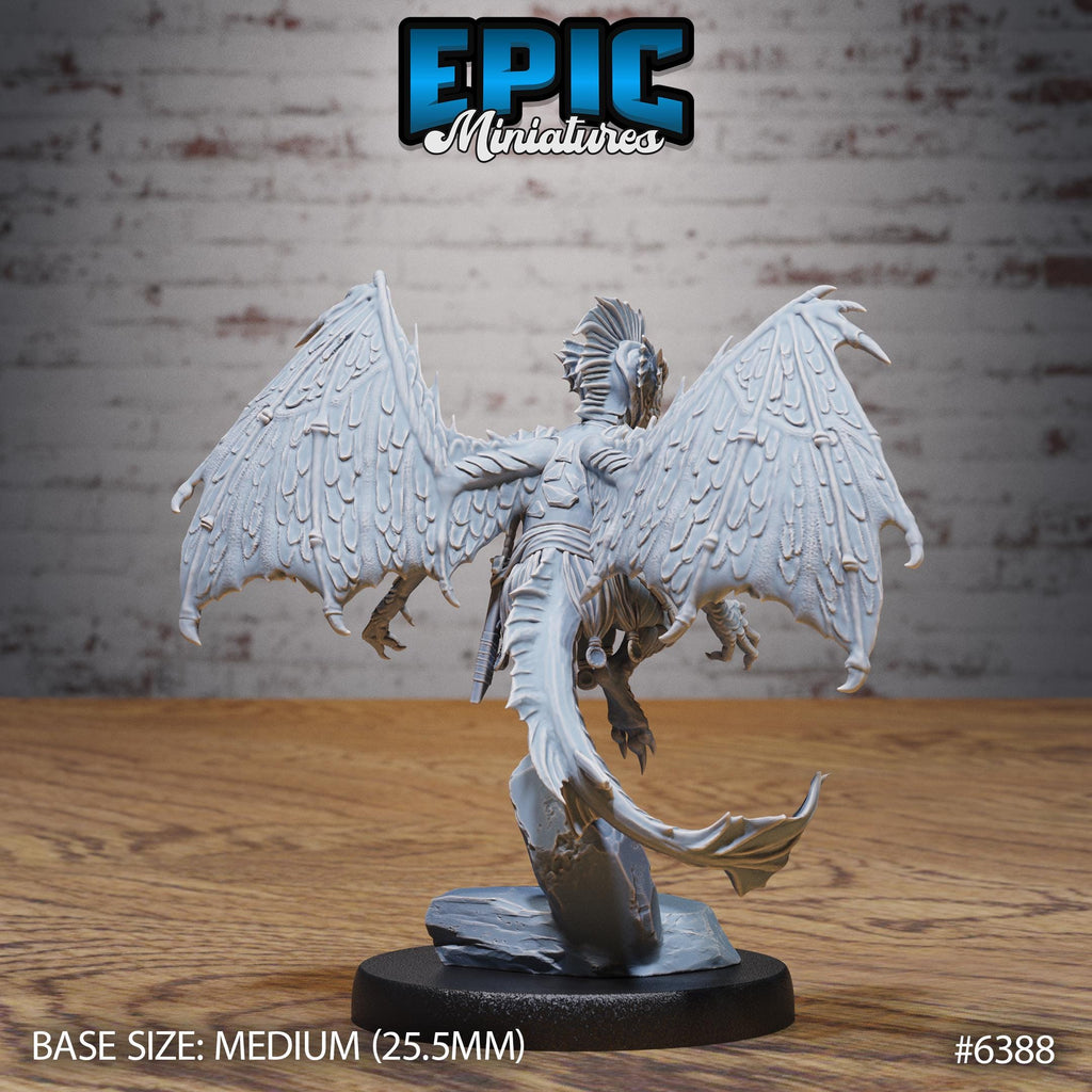 Figurine JDR Draxie Dragon Pixie pour jeu de rôle - Imprimée en résine - Échelle 32mm - Epic Miniature