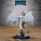 Figurine JDR Draxie Dragon Pixie pour jeu de rôle - Imprimée en résine - Échelle 32mm - Epic Miniature