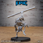 #6759 - Figurine JDR Insectoid Monk pour jeu de rôle - Imprimée en résine - Échelle 32mm - Epic Miniature