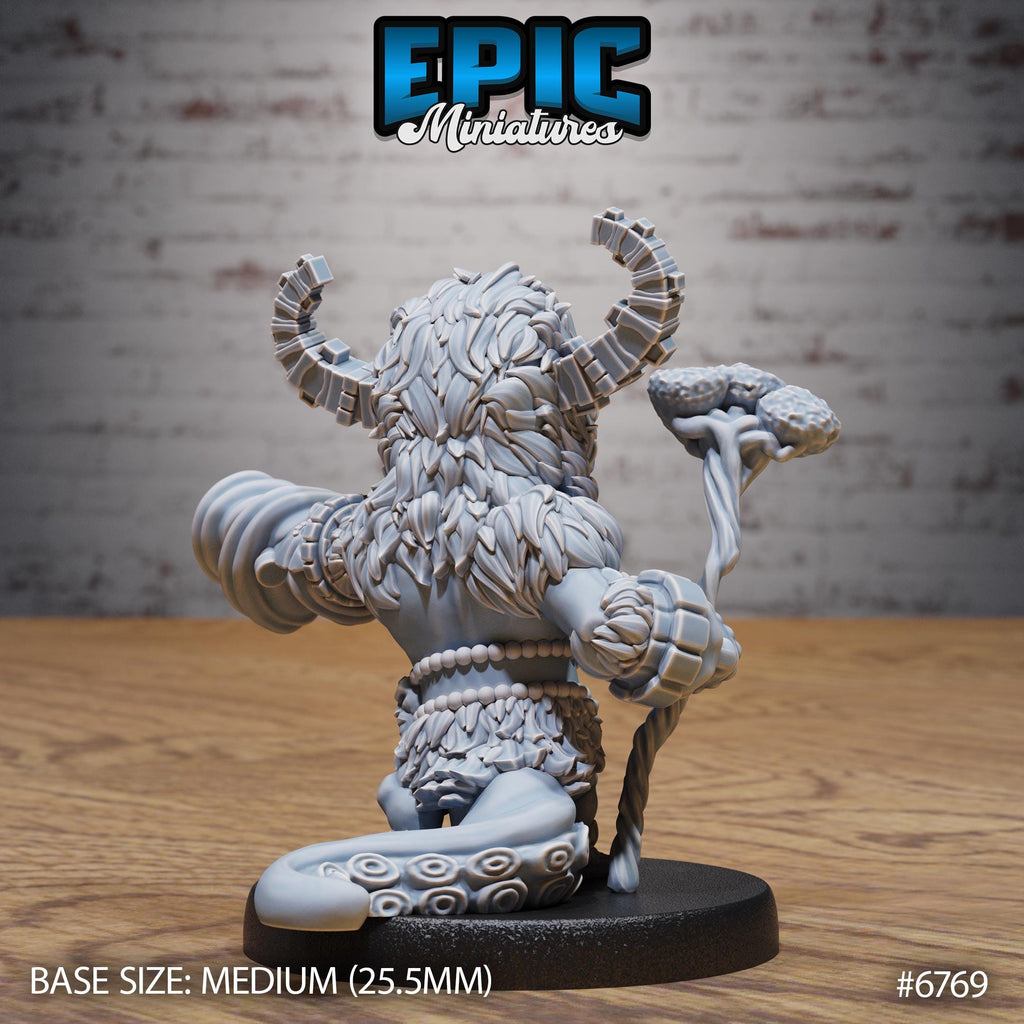 #6768 - Figurine JDR Void Shaman pour jeu de rôle - Imprimée en résine - Échelle 32mm - Epic Miniature