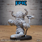 #6768 - Figurine JDR Void Shaman pour jeu de rôle - Imprimée en résine - Échelle 32mm - Epic Miniature