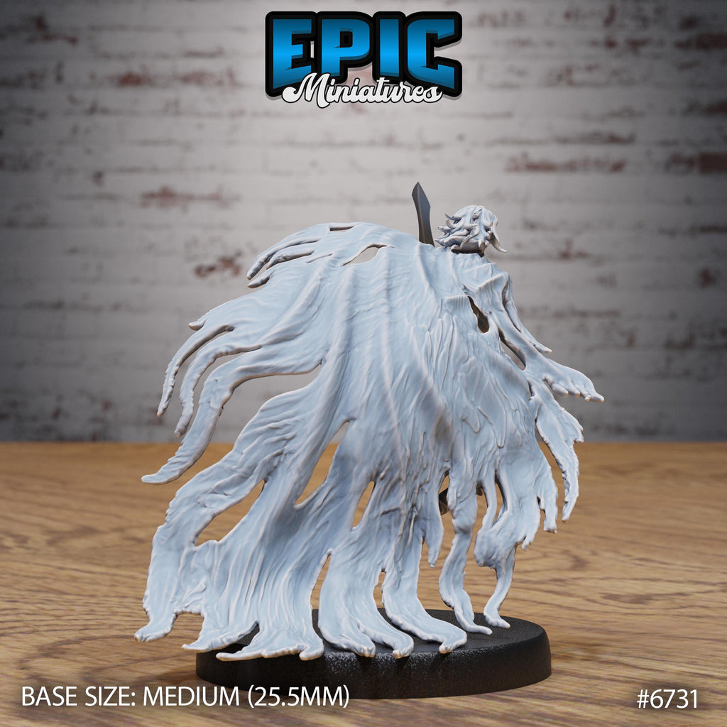 #6731 - Figurine Shattered Ghost Attack en résine pour JDR