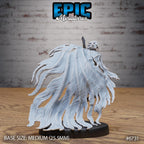 #6731 - Figurine Shattered Ghost Attack en résine pour JDR