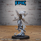 Figurine JDR Trikster Fey pour jeu de rôle - Imprimée en résine - Échelle 32mm - Epic Miniature
