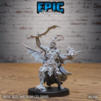 #6706 - Figurine Necro Orc en résine pour JDR