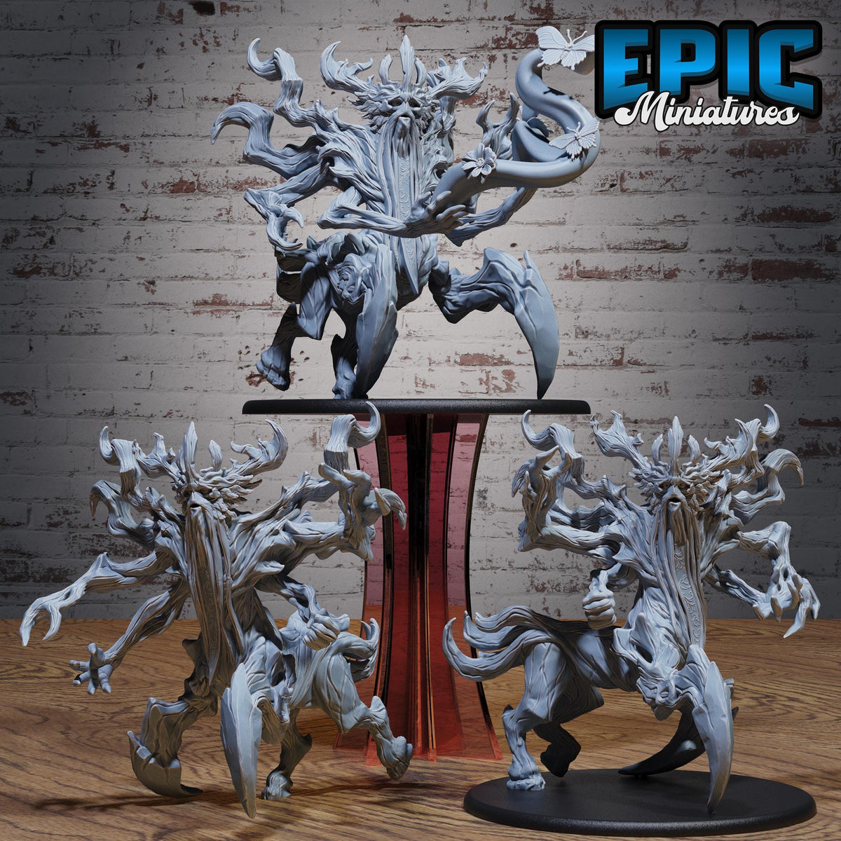 Figurine JDR Treant World Protector pour jeu de rôle - Imprimée en résine - Échelle 32mm - Epic Miniature