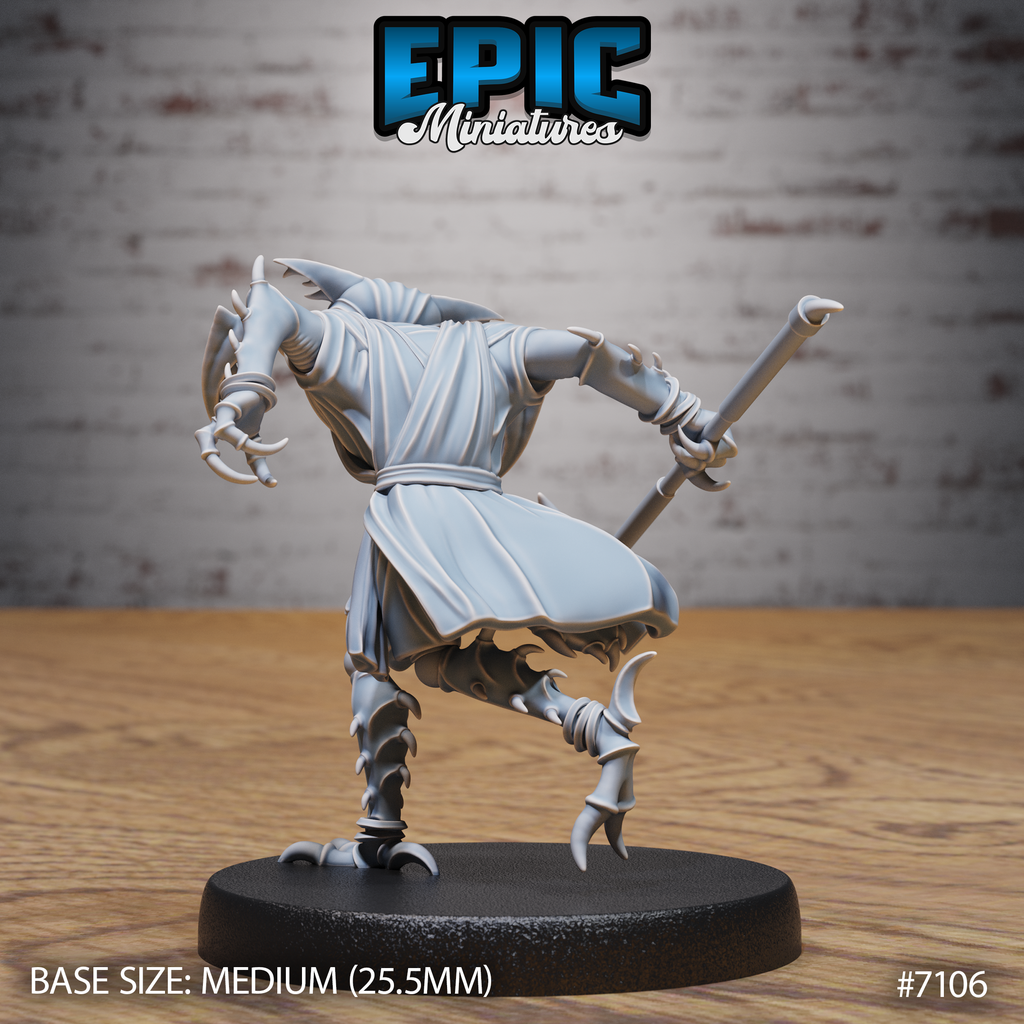 #7106 - Figurine Pincer Insectoid Run en résine pour JDR