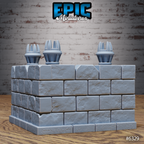 Dire Spider RPG miniature for role-playing games - Resin printed - 28mm and 32mm scale - Epic Miniature