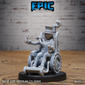 Dire Spider RPG miniature for role-playing games - Resin printed - 28mm and 32mm scale - Epic Miniature