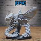 #7095 - Figurine Fairy Dragon Flying en résine pour JDR