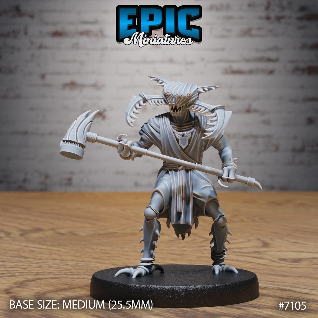 #7105 - Figurine Pincer Insectoid en résine pour JDR