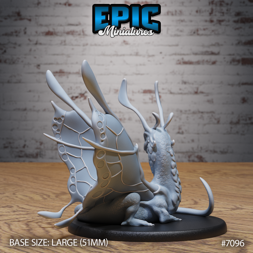 #7096 - Figurine Fairy Dragon Rest en résine pour JDR