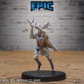 #7117 - Figurine Green Knight Guardian en résine pour JDR