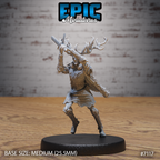 #7117 - Figurine Green Knight Guardian en résine pour JDR