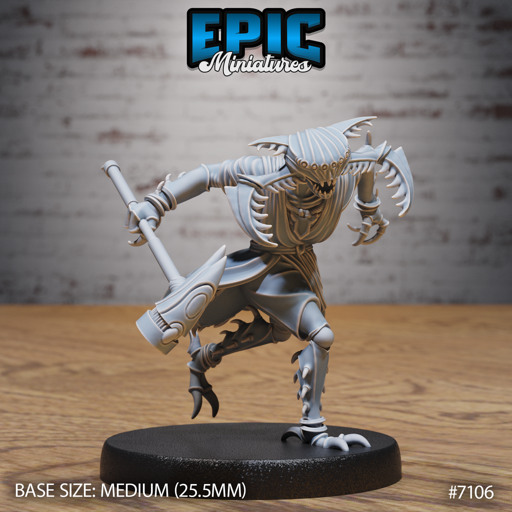 #7106 - Figurine Pincer Insectoid Run en résine pour JDR
