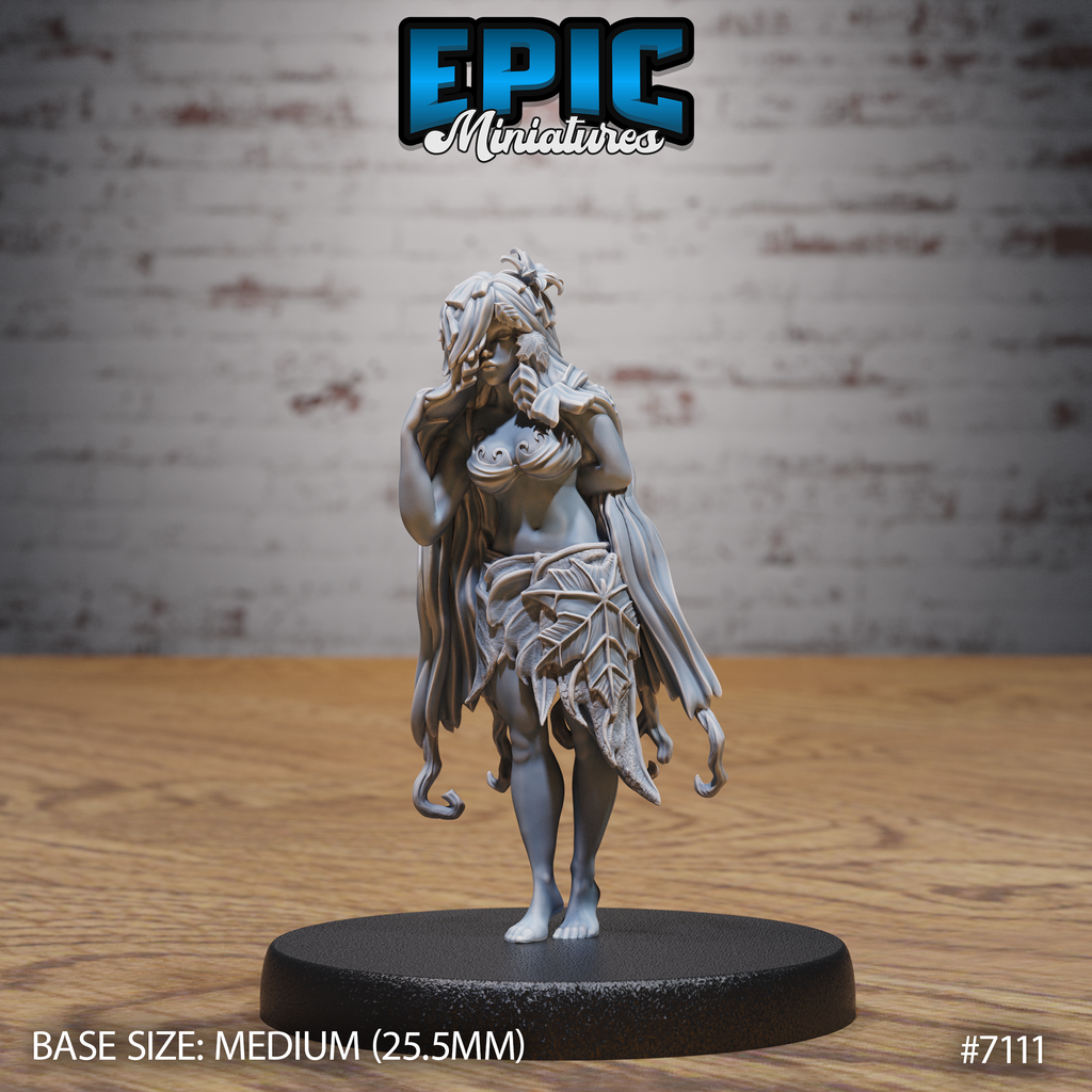 #7111 - Figurine Dryad en résine pour JDR