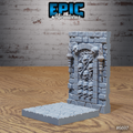 #6697h - Resin Lich Crypt Environment Figurine for TTRPG