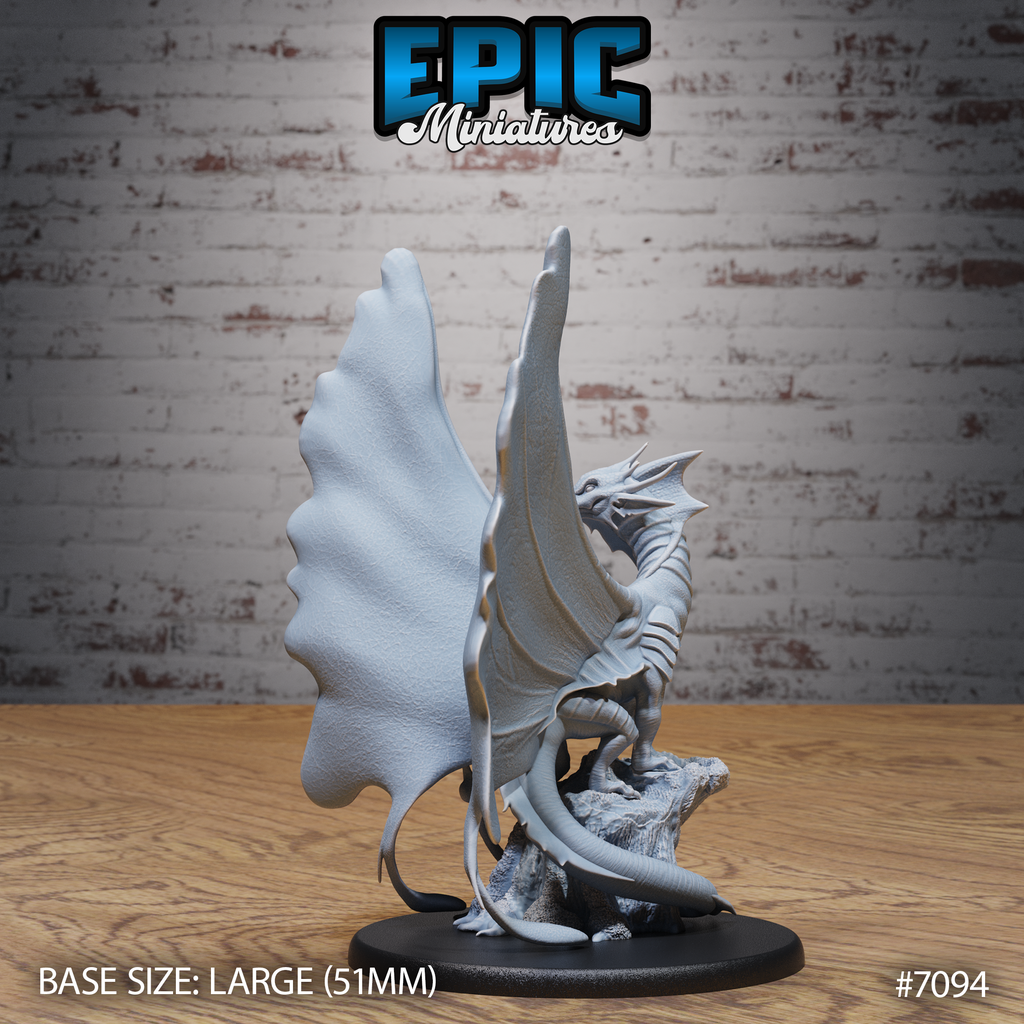 #7094 - Figurine Fairy Dragon en résine pour JDR