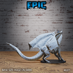 Dire Spider RPG miniature for role-playing games - Resin printed - 28mm and 32mm scale - Epic Miniature