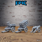 #6357 - Figurine Dwarven Cannons en résine pour JDR
