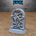 #6697b - Resin Lich Crypt Environment miniature for RPG