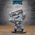 #7134 - Figurine Nature Troll Throwing en résine pour JDR