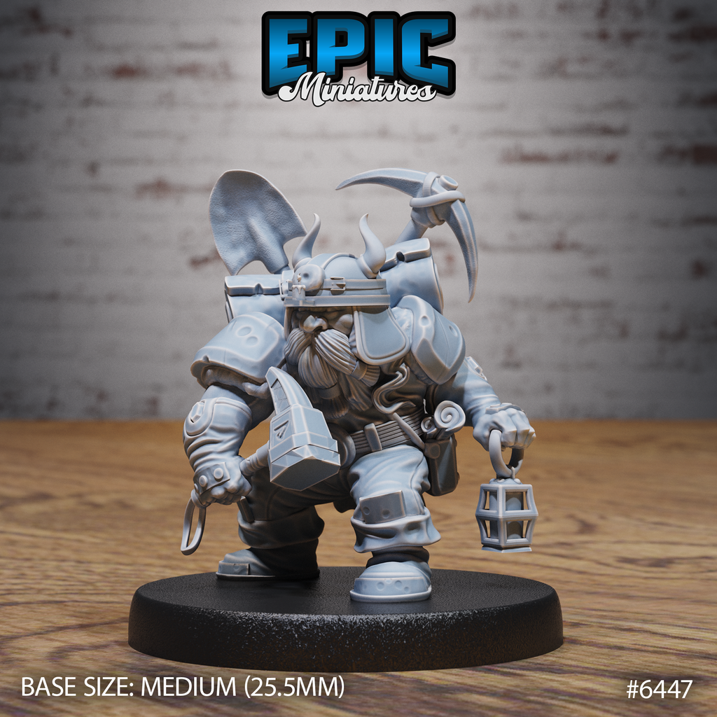 Dragonborn Rogue RPG miniature for tabletop gaming - Resin printed - 28mm and 32mm scale - Epic Miniature