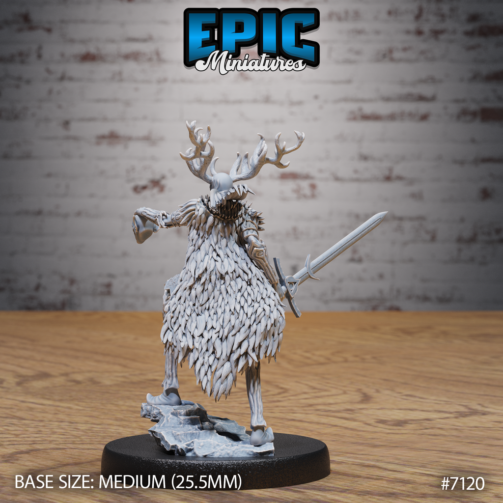 #7120 - Figurine Green Knight Guardian Victory en résine pour JDR
