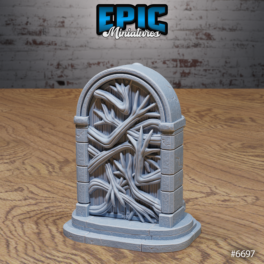 #6697b - Resin Lich Crypt Environment miniature for RPG