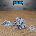 #6696g - Figurine Lich Crypt Scatter en résine pour JDR