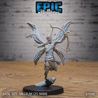 #7099 - Figurine Fey Folk Archer en résine pour JDR