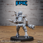Dire Spider RPG miniature for role-playing games - Resin printed - 28mm and 32mm scale - Epic Miniature