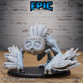 #7110 - Figurine Pincer Owl Beast Angry en résine pour JDR