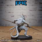 #6435 - Figurine Kobold Vagabond Swords en résine pour JDR