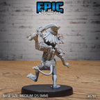 #6780 - Figurine JDR Jungle Goblin pour jeu de rôle - Imprimée en résine - Échelle 32mm - Epic Miniature