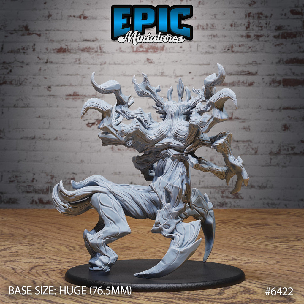 Figurine JDR Treant World Protector pour jeu de rôle - Imprimée en résine - Échelle 32mm - Epic Miniature