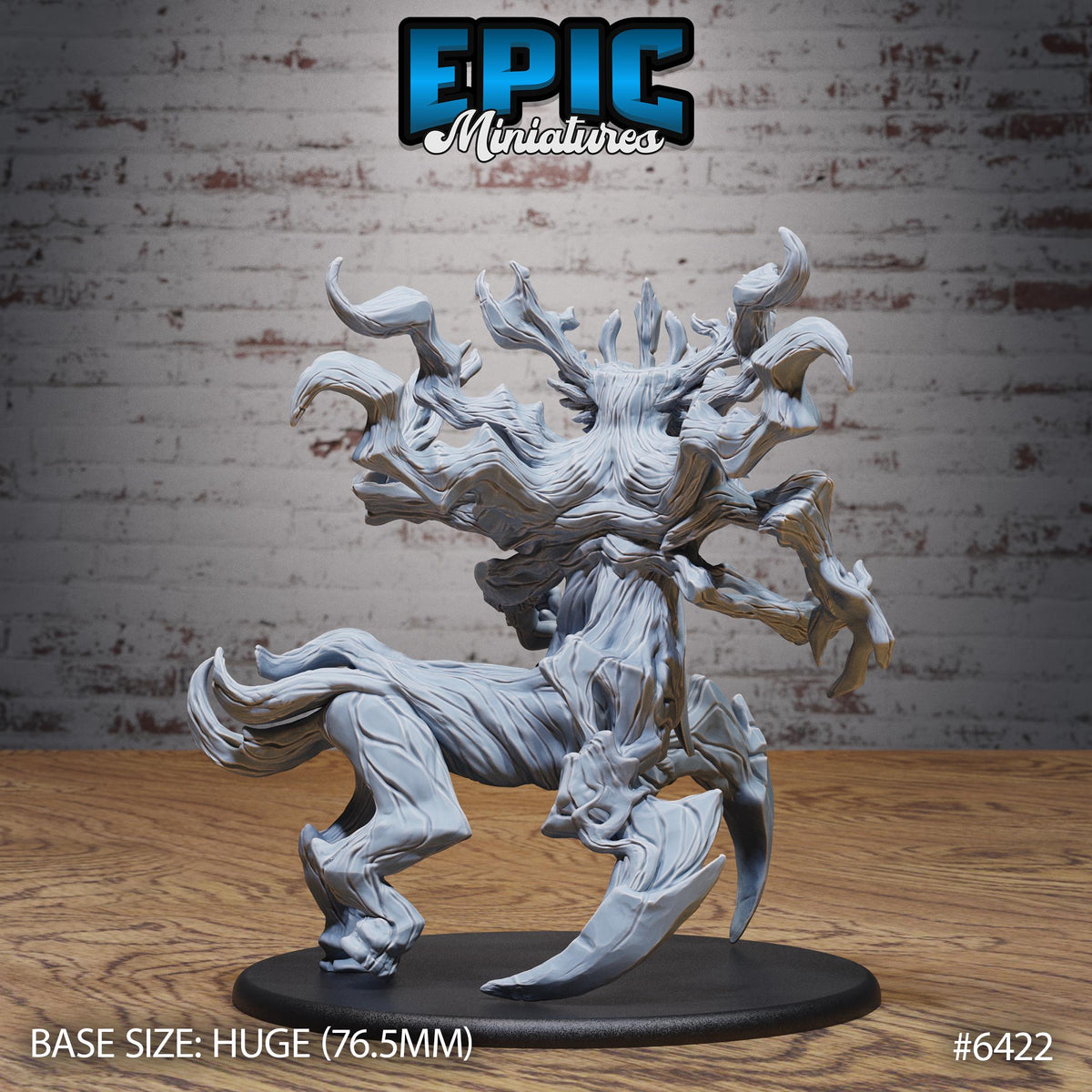 Figurine JDR Treant World Protector pour jeu de rôle - Imprimée en résine - Échelle 32mm - Epic Miniature