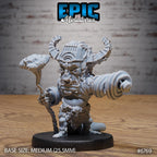 #6769 - Figurine Void Shaman Attack en résine pour JDR