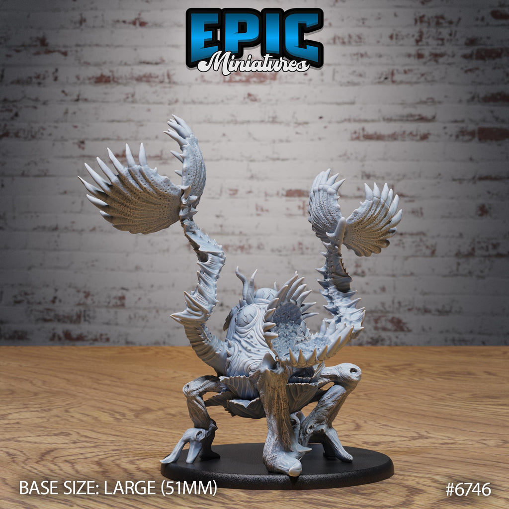 Figurine JDR Giga Flytrap pour jeu de rôle - Imprimée en résine - Échelle 32mm - Epic Miniature
