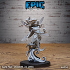 Figurine JDR Trikster Fey pour jeu de rôle - Imprimée en résine - Échelle 32mm - Epic Miniature