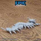 Figurine JDR Primal Centipede pour jeu de rôle - Imprimée en résine - Échelle 32mm - Epic Miniature