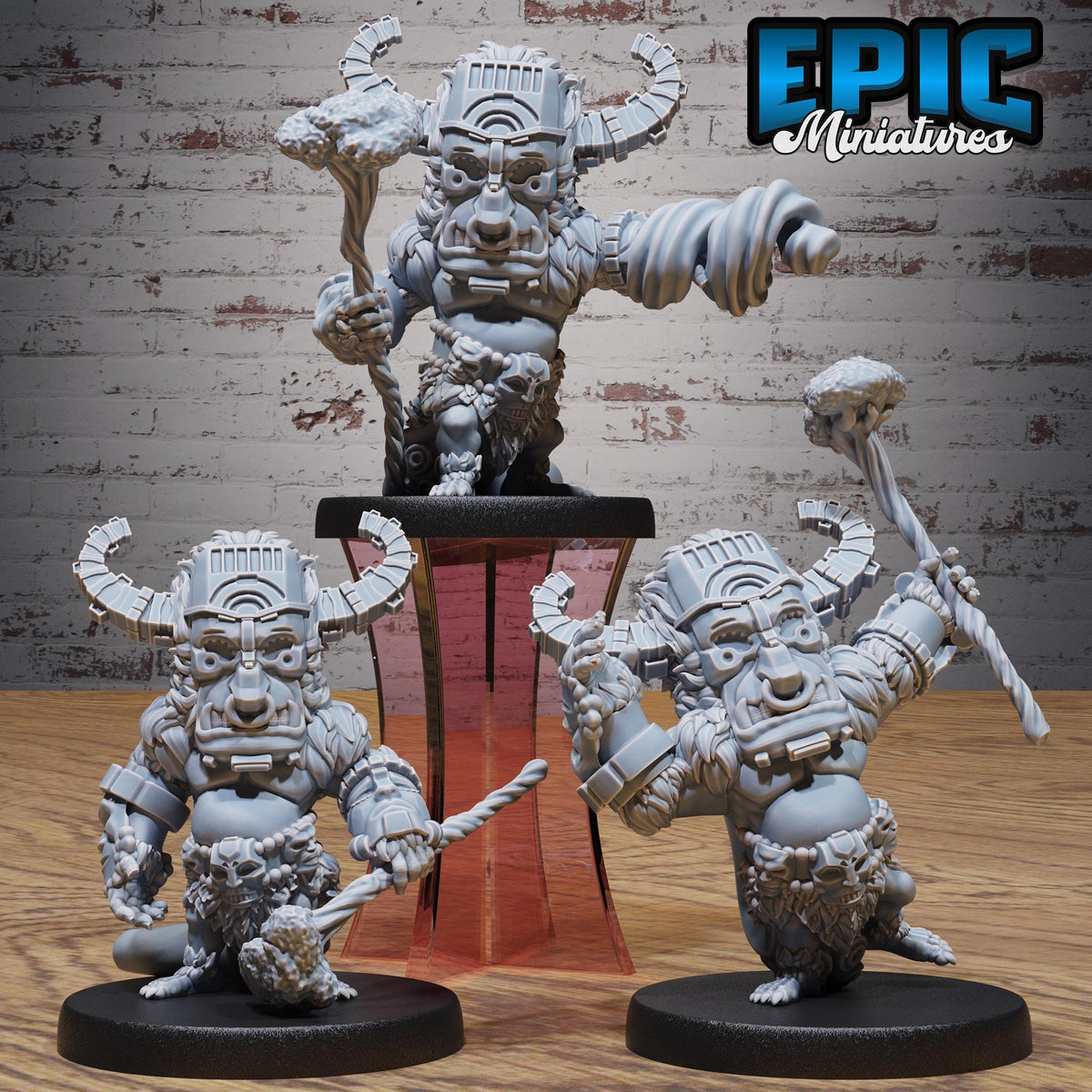 #6768 - Void Shaman RPG Miniature for role-playing games - Resin printed - 32mm scale - Epic Miniature