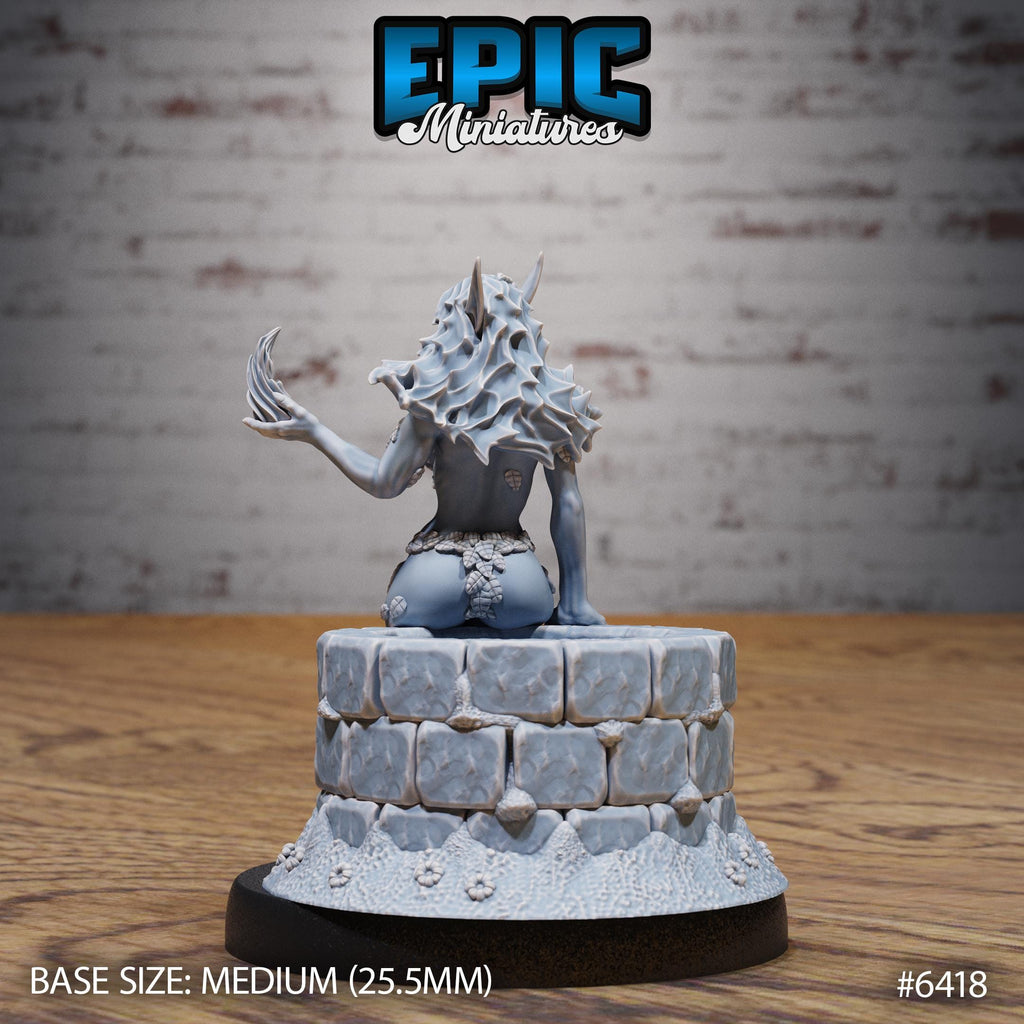 Figurine JDR Spring Undine pour jeu de rôle - Imprimée en résine - Échelle 32mm - Epic Miniature